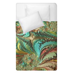 Fractal Artwork Pattern Digital Duvet Cover Double Side (single Size)