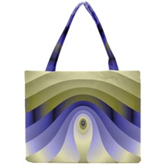 Fractal Eye Fantasy Digital Mini Tote Bag