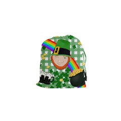 Lucky Irish Drawstring Pouches (xs)  by Valentinaart