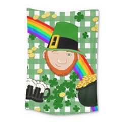 Lucky Irish Small Tapestry by Valentinaart