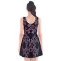 Fractal Complexity Geometric Scoop Neck Skater Dress View2