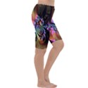 Fractal Colorful Background Cropped Leggings  View3