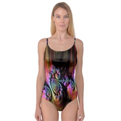 Fractal Colorful Background Camisole Leotard 