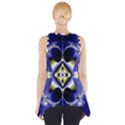 Fractal Fantasy Blue Beauty Side Drop Tank Tunic View2