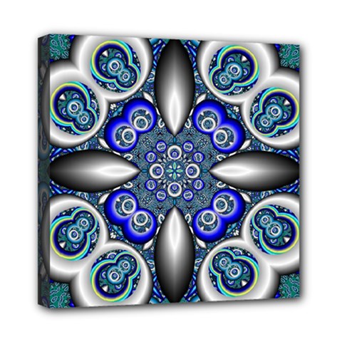 Fractal Cathedral Pattern Mosaic Mini Canvas 8  X 8 