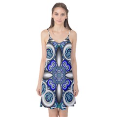 Fractal Cathedral Pattern Mosaic Camis Nightgown by Nexatart