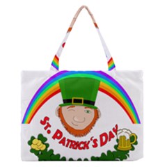 St  Patrick Medium Zipper Tote Bag by Valentinaart