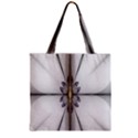 Fractal Fleur Elegance Flower Zipper Grocery Tote Bag View2