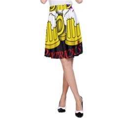 Beer Mugs A-line Skirt