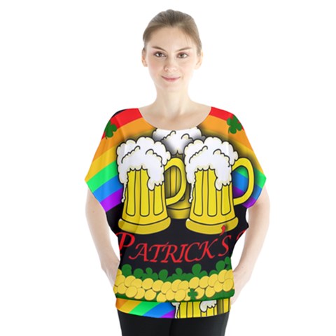 Beer Mugs Blouse by Valentinaart