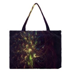 Fractal Flame Light Energy Medium Tote Bag