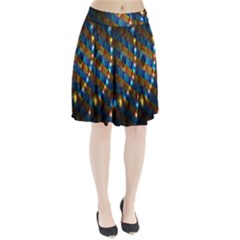 Fractal Digital Art Pleated Skirt