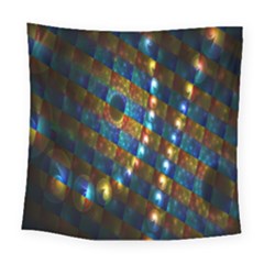 Fractal Digital Art Square Tapestry (large) by Nexatart