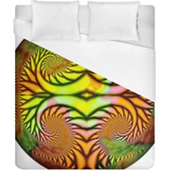 Fractals Ball About Abstract Duvet Cover (california King Size)