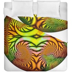 Fractals Ball About Abstract Duvet Cover Double Side (king Size)