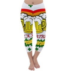 Beer Capri Winter Leggings  by Valentinaart