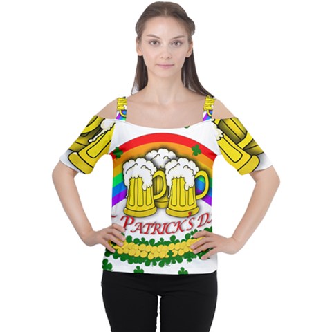 Beer Women s Cutout Shoulder Tee by Valentinaart