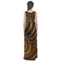 Fractal Spiral Endless Mathematics Empire Waist Maxi Dress View2