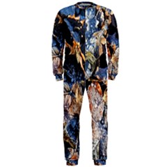 Frost Leaves Winter Park Morning Onepiece Jumpsuit (men)  by Nexatart