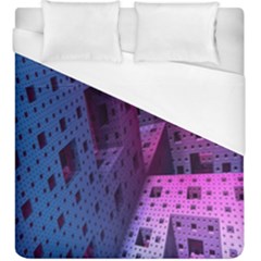 Fractals Geometry Graphic Duvet Cover (king Size)