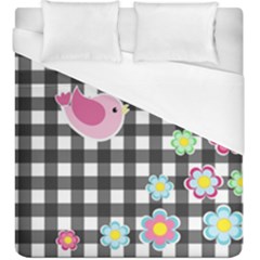 Cute Spring Pattern Duvet Cover (king Size)