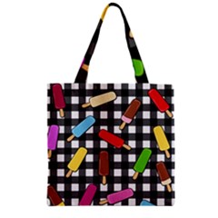 Ice Cream Kingdom  Zipper Grocery Tote Bag by Valentinaart