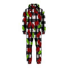 Cherry Kingdom  Hooded Jumpsuit (kids) by Valentinaart