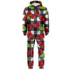 Cherry Kingdom  Hooded Jumpsuit (men)  by Valentinaart