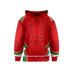 Watermelon Kids  Zipper Hoodie