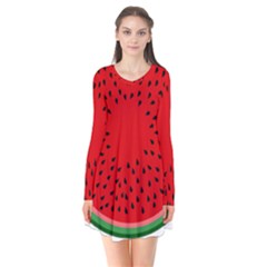 Watermelon Flare Dress