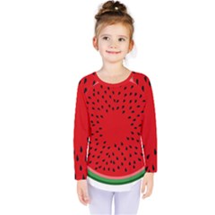 Watermelon Kids  Long Sleeve Tee