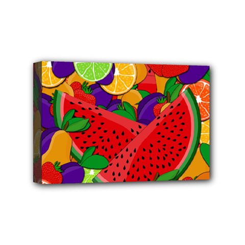 Summer Fruits Mini Canvas 6  X 4  by Valentinaart