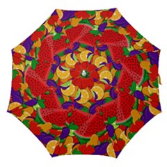 Summer Fruits Straight Umbrellas by Valentinaart