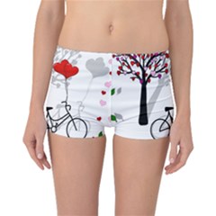 Love Design Boyleg Bikini Bottoms by Valentinaart