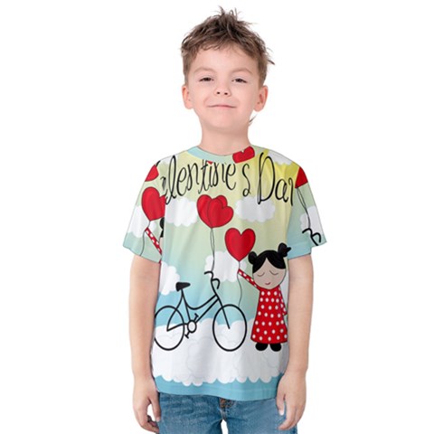 Daydream  Kids  Cotton Tee by Valentinaart