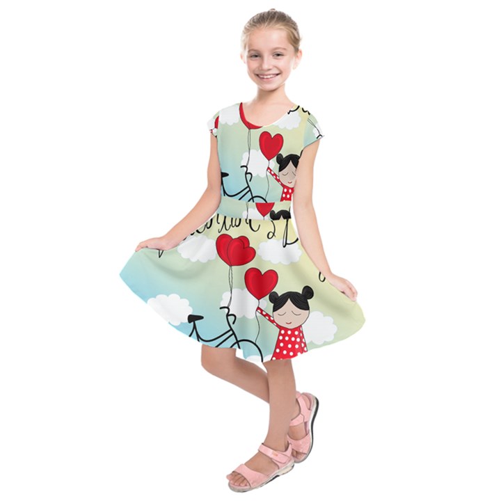 Daydream  Kids  Short Sleeve Dress