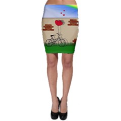 Secret Love Bodycon Skirt by Valentinaart