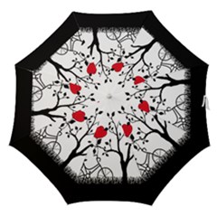 Love Hill Straight Umbrellas by Valentinaart