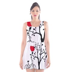 Love Hill Scoop Neck Skater Dress by Valentinaart