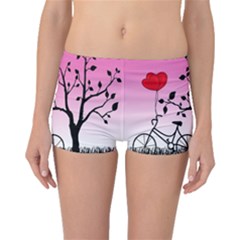 Love Sunrise Boyleg Bikini Bottoms by Valentinaart