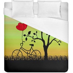 Love Sunrise Duvet Cover (king Size)