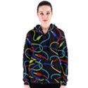 Audio cables  Women s Zipper Hoodie View1