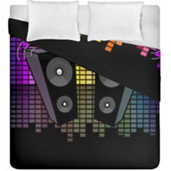 Loudspeakers  Duvet Cover Double Side (king Size) by Valentinaart