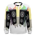 Loudspeakers - transparent Men s Long Sleeve Tee View1