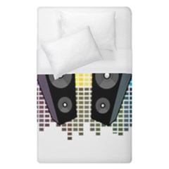 Loudspeakers - Transparent Duvet Cover (single Size) by Valentinaart