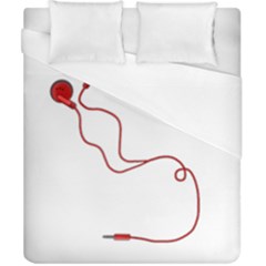 Earphones  Duvet Cover (california King Size)