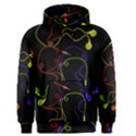 Colorful earphones Men s Pullover Hoodie View1