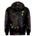 Colorful earphones Men s Pullover Hoodie View2