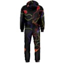 Colorful earphones Hooded Jumpsuit (Men)  View2