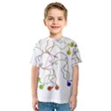 Colorful earphones  Kids  Sport Mesh Tee View1